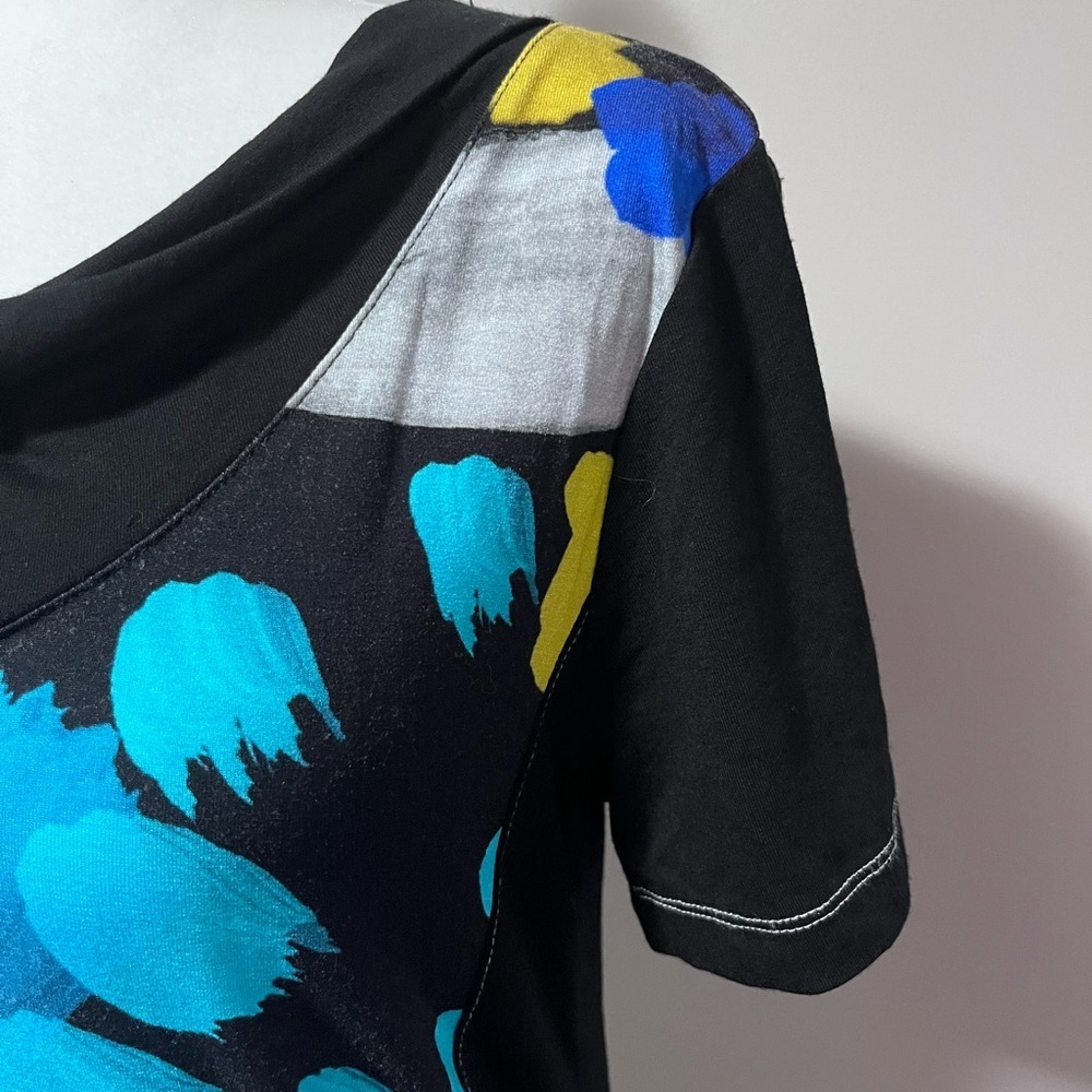 Simply Art by Dolcezza Intense Garden Of Zen Abstract Art Print Scoop Neck Tunic - Picture 6 of 10